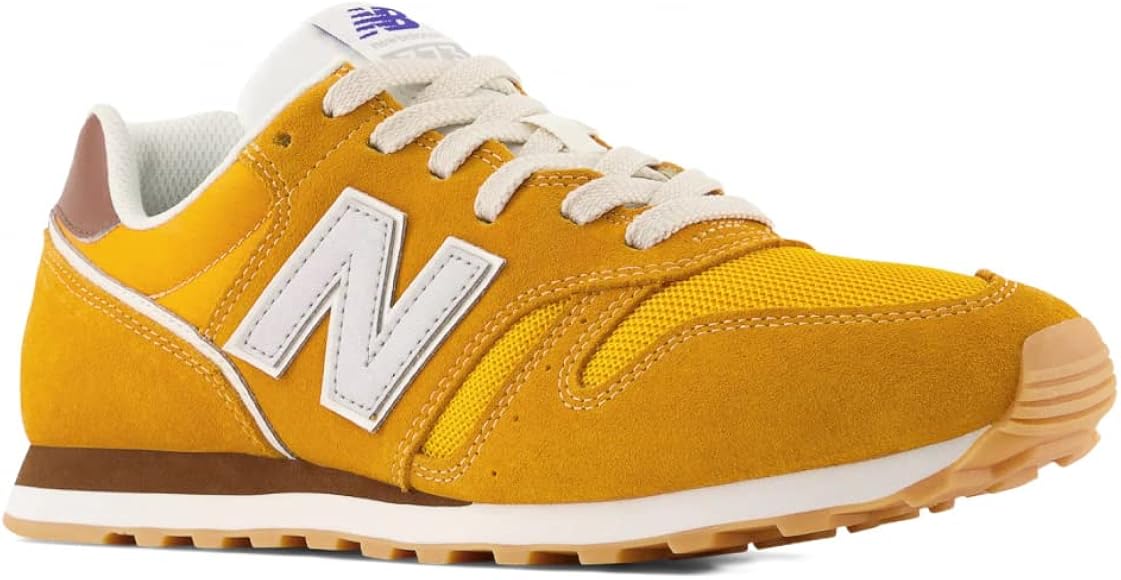 Amazon | [New Balance] メンズ 373 ML373 D TA2 イエロー 22.5cm スニーカー | スニーカー